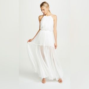 NWT Maria Lucia Hohan White Calypso Dress 34